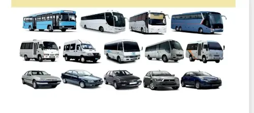 اجاره میدلباس کرایه اتوبوس مینیبوس ون، رنت سواری